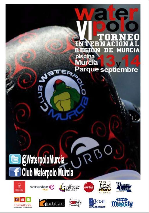 Cartel del VI Torneo Internacional Región de Murcia