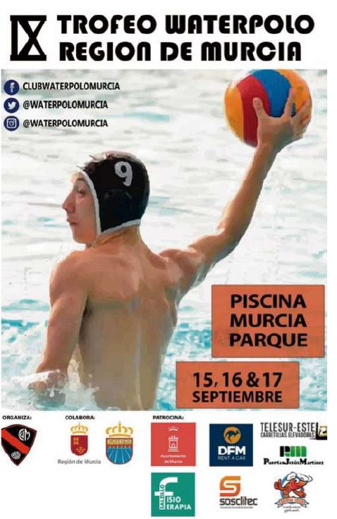 Cartel del IX Trofeo Waterpolo Región de Murcia